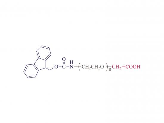 α-Fluorenylmethyloxycarbonylamino-ω-carboxylpoly (ethylenglykol) 