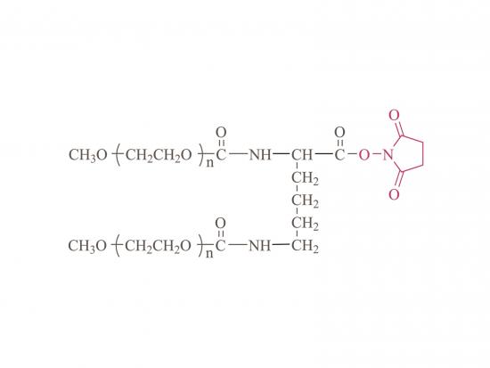 2-armiger Methoxypoly (ethylenglykol) succinimidylester (lys01) 