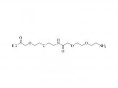 17-Amino-10-oxo-3,6,12,15-tetraoxa-9-azaheptadecansäure [aeea-aeea] cas: 1143516-05-5