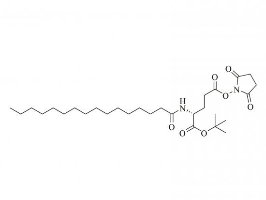 nα-Palmitoyl- (d) -glutaminsäure-γ-succinimidyl-α-tert-butylester [d-pal-glu (osu) -otbu] 