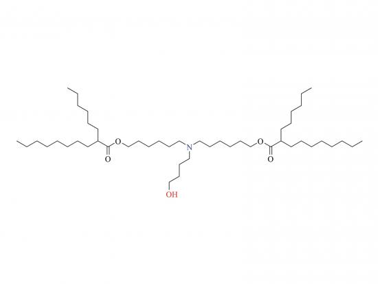 ((4-hydroxybutyl) azanediyl) bis (hexan-6,1-diyl) bis (2-hexyldecanoat [ALC-0315] CAS:  2036272-55-4  