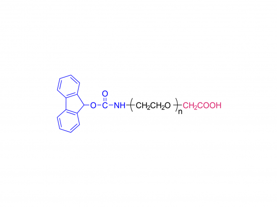 α-Fluorenylmethyloxycarbonylamino-ω-carboxylpoly (ethylenglykol) 