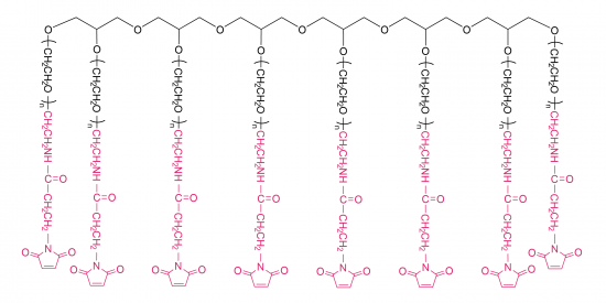 8-armig Poly (ethylen  glykol) Maleimid (HG)