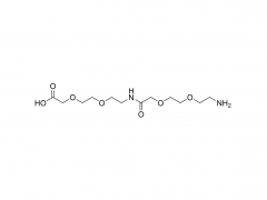 17-Amino-10-oxo-3,6,12,15-tetraoxa-9-azaheptadecansäure [aeea-aeea]