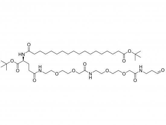 tBuO-Ste-Glu(AEEA-AEEA-NH-pALD)-OtBu