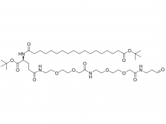 tBuO-Ste-Glu(AEEA-AEEA-NH-pALD)-OtBu