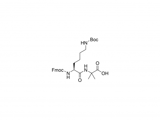 Fmoc-Lys(Boc)-Aib-OH