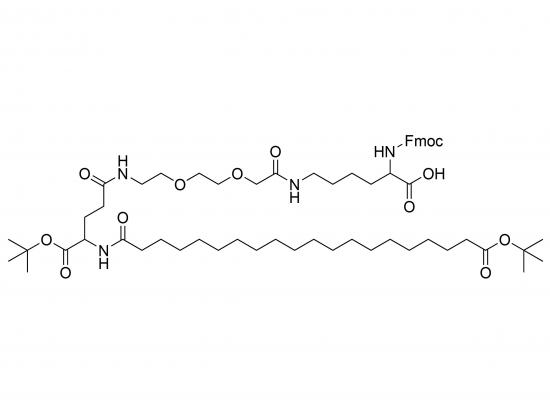 Fmoc-L-Lys-C20(OtBu)-Glu(OtBu)-AEEA