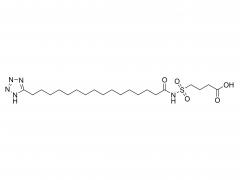 4-(N-(16-(1H-Tetrazol-5-yl)hexadecanoyl)sulfamoyl)butansäure