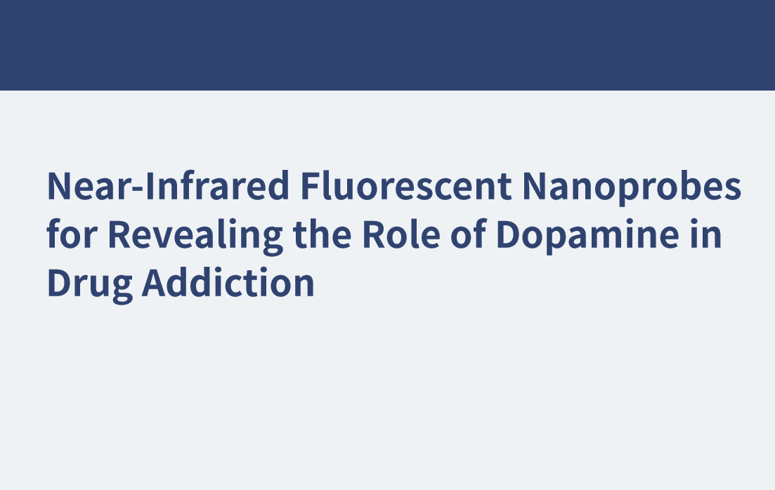 Nahinfrarot-fluoreszierende Nanosonden zur Aufdeckung der Rolle von Dopamin bei Drogenabhängigkeit
    