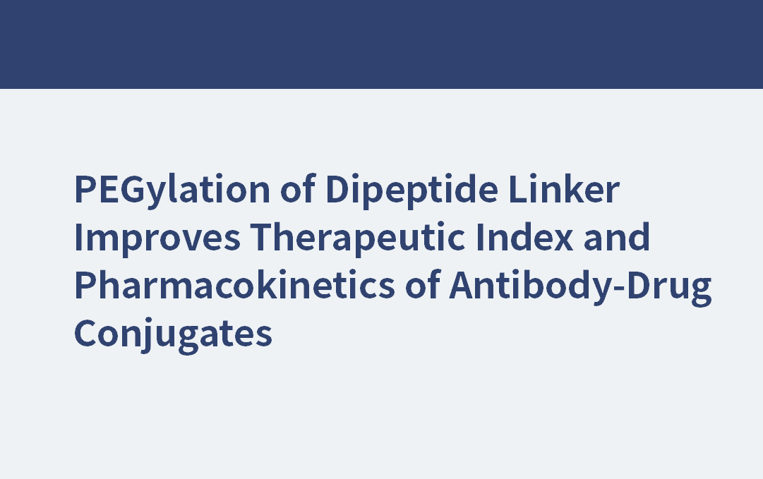 mPEG24 | PEGylierung des Dipeptid-Linkers verbessert den therapeutischen Index und die Pharmakokinetik von Antikörper-Wirkstoff-Konjugaten